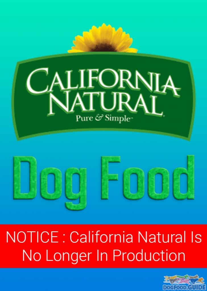 California Natural Dog Food