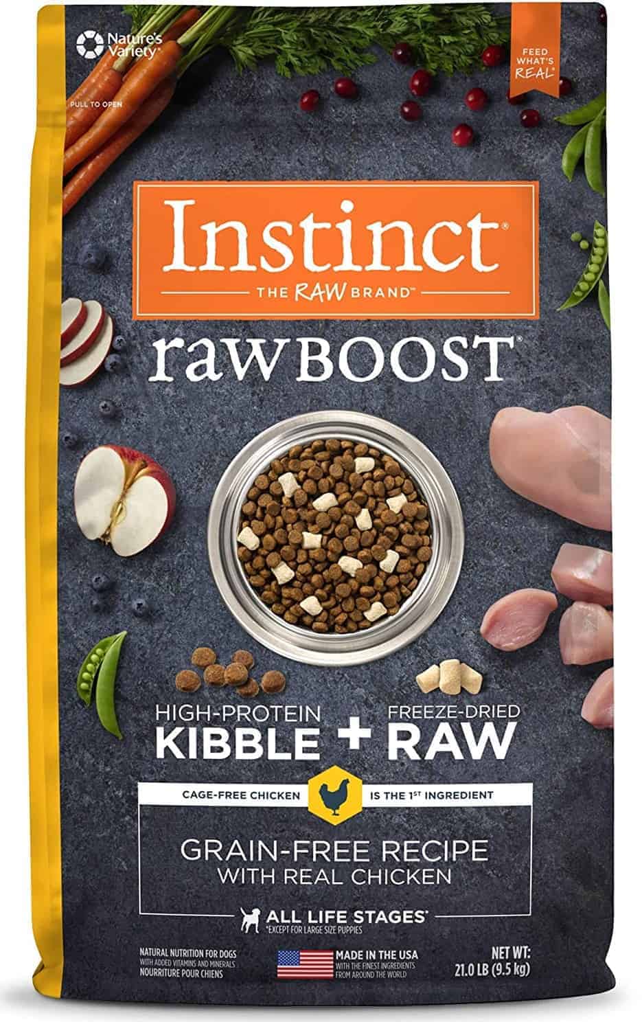 Instinct Dog Food Reviews 2022 The Best Raw Blend Kibble?
