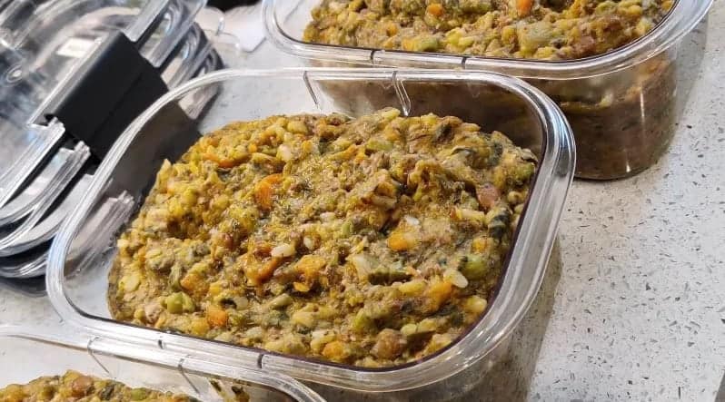 homemade vegan dog food