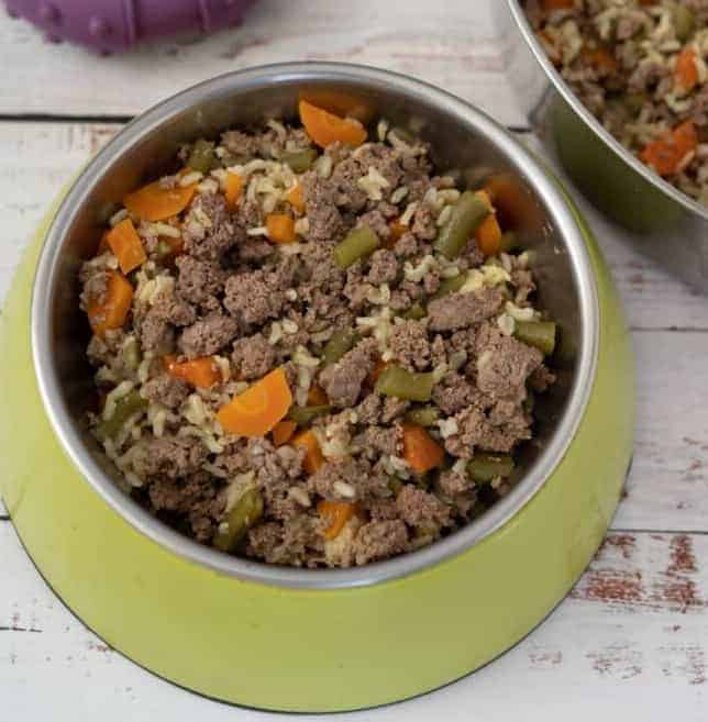 Lamb and Rice Dog Food Recipe