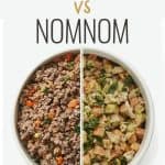 Nom Nom vs Farmer's Dog